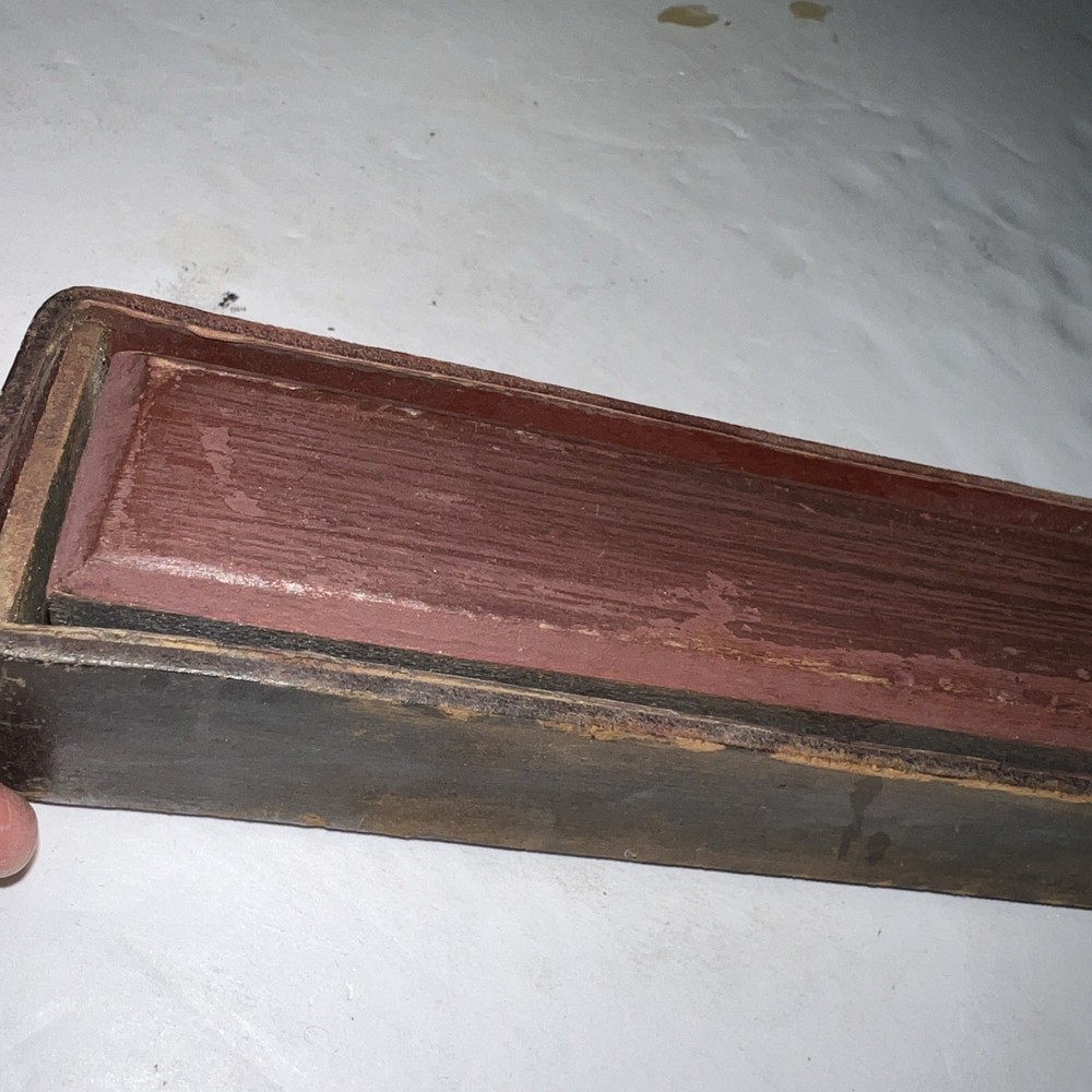 Vintage Straight razor SHARPENING Paddle Strop