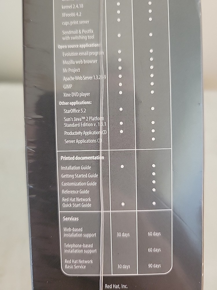 RED HAT Linux 7.3 Operating System The Linux Professional Brand New SEALED