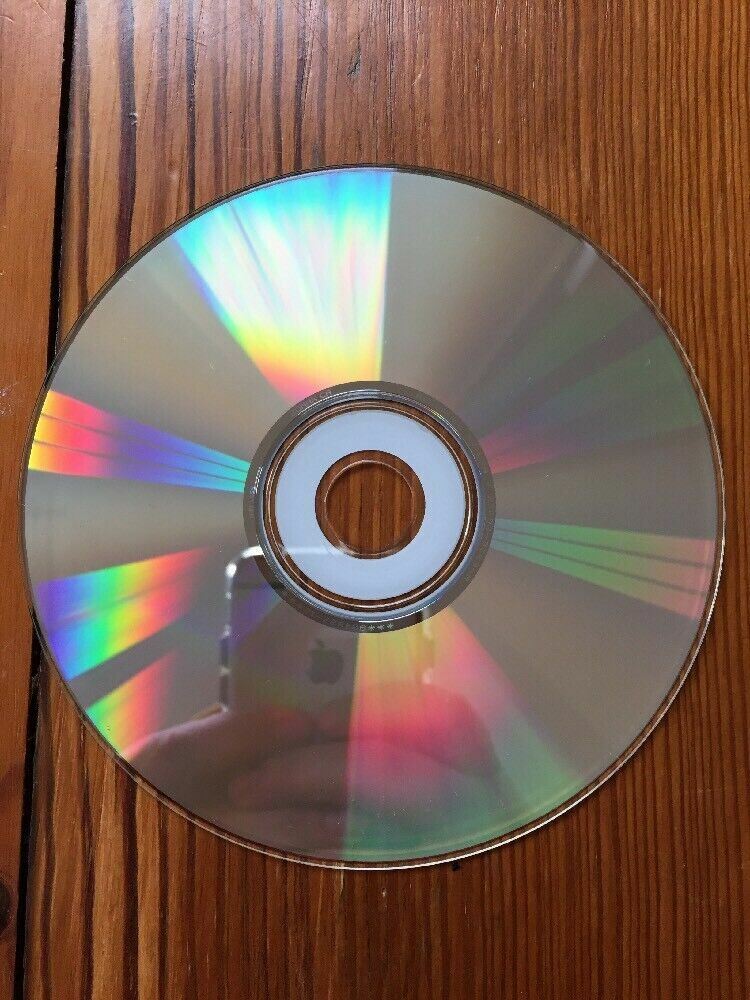 2002 Macintosh Power Mac G4 Mac OS X Disc 10.1.2 System Software Install CD