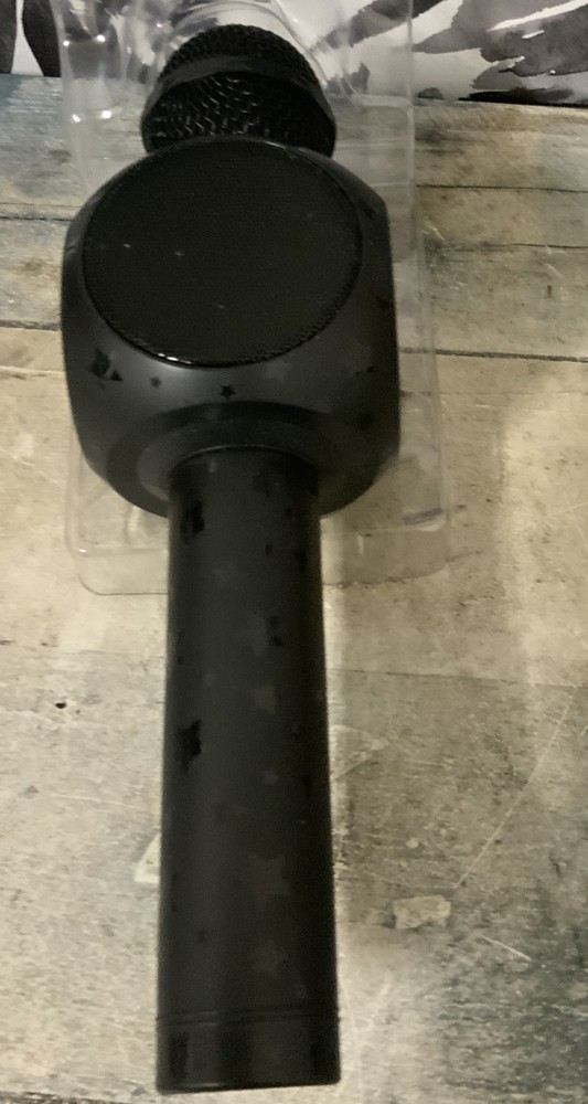 🕋 More Than Magic Karaoke Microphone Lights Up Black Star Singing Speaker👍