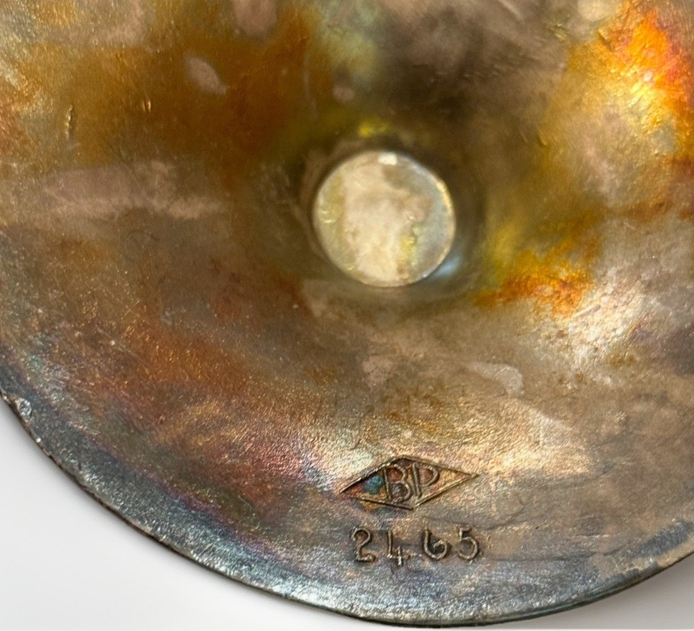 Vintage Benedict Proctor Silver Plated Candlesticks BP 2465 Candle Holders 1940s