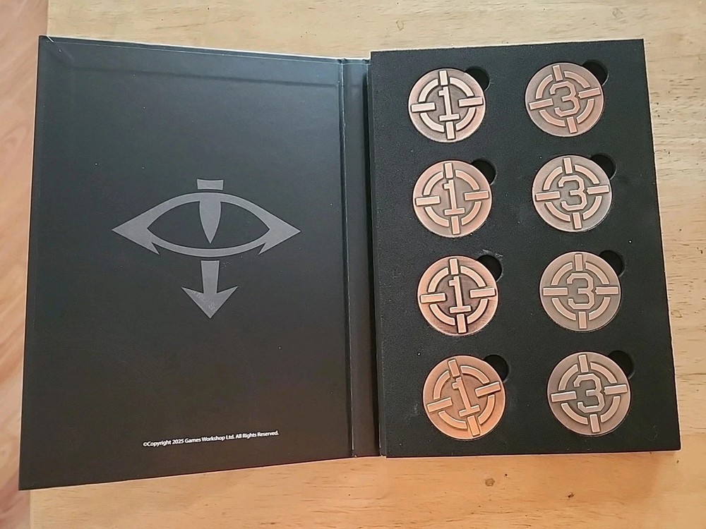 Warhammer Horus Heresy Objective Coin 2025 - Objective set 2025