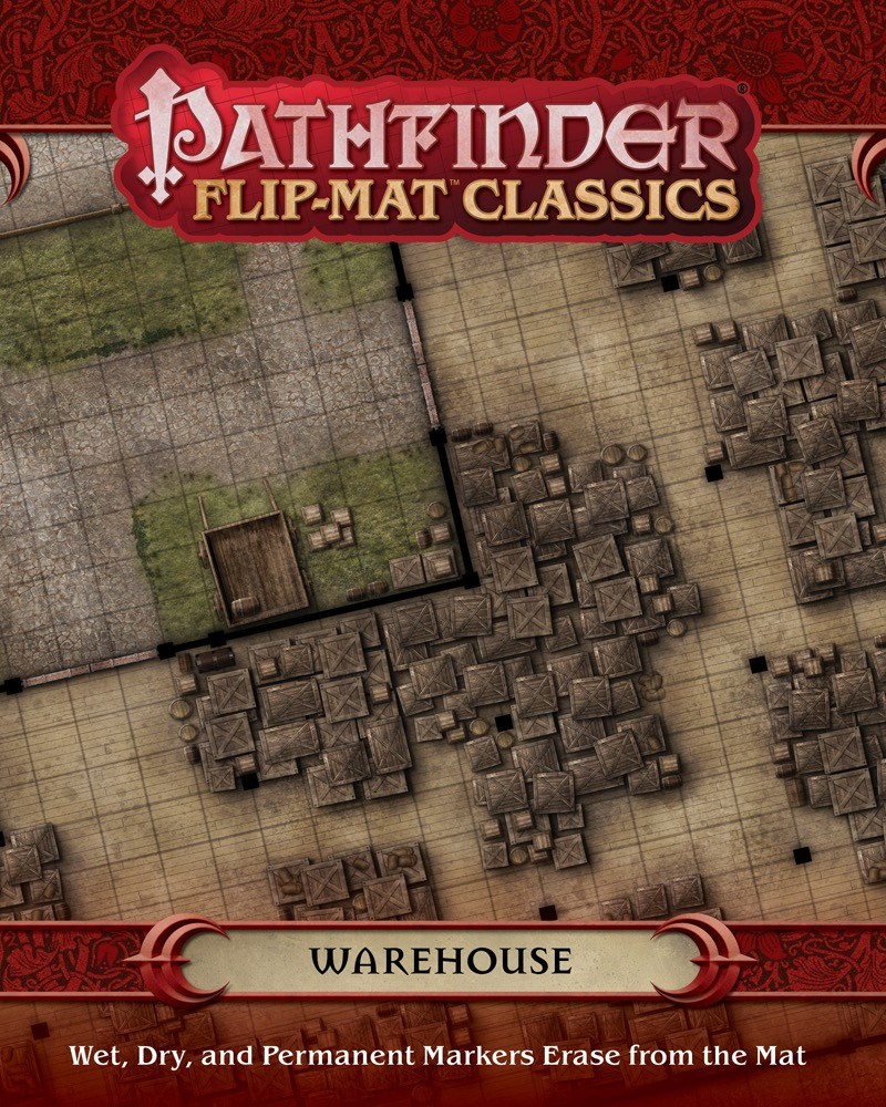 Pathfinder (RPG) Flip-Mat Classics: Warehouse