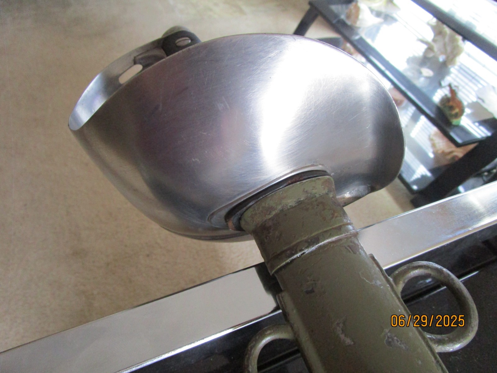 Original British P -1899 Cavalry Sword With Original Scabbard Date 1899 Boar war