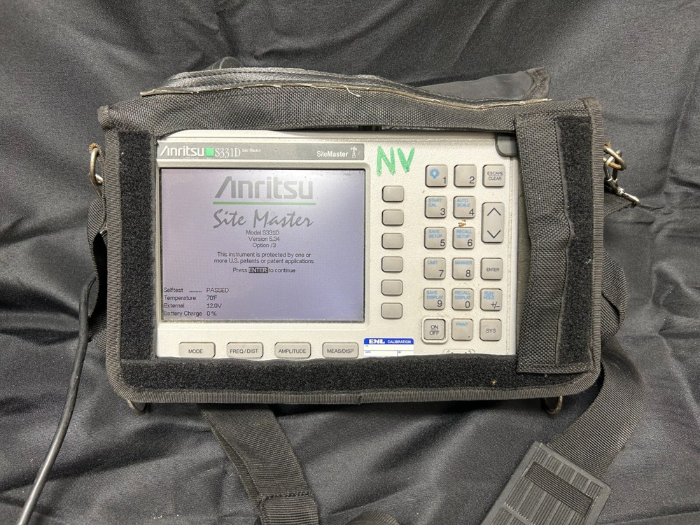 Anritsu S331D Site Master Cable & Antenna Analyzer SiteMaster Opt 3