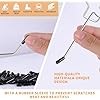 Metal Pegboard Hook 4" 25 Pack Silver