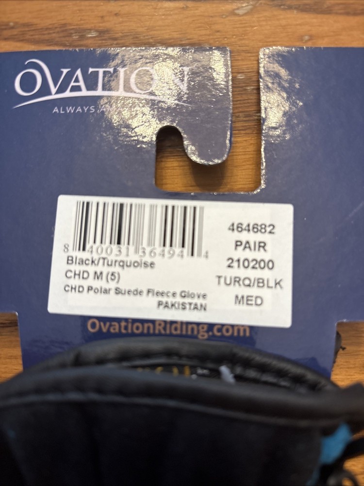 Ovation Equestrian Gloves Children’s Medium Winter