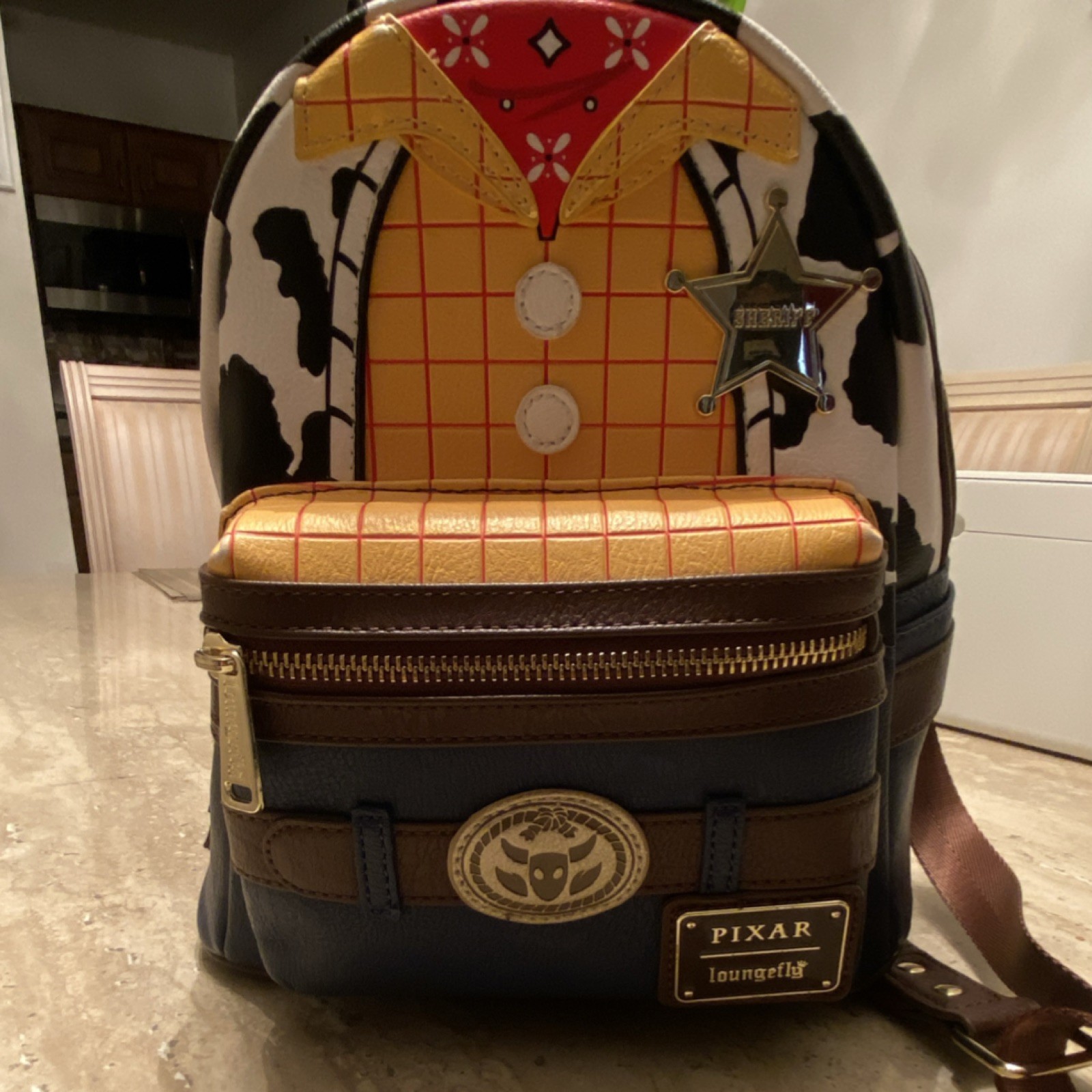 Loungefly Disney Pixar Toy Story Woody Mini Backpack Shoulder Bag
