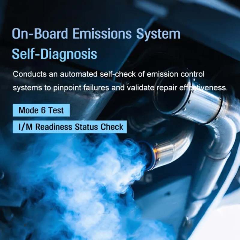 OBD2 Scanner Car Transmission Diagnostic Tool Report Code Reader Battery Tester