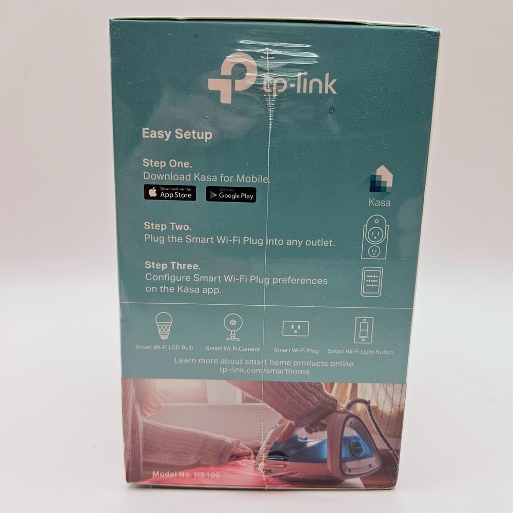 TP-Link HS100 Smart Wi-Fi Plug Alexa Google Assistant Compatible NIB