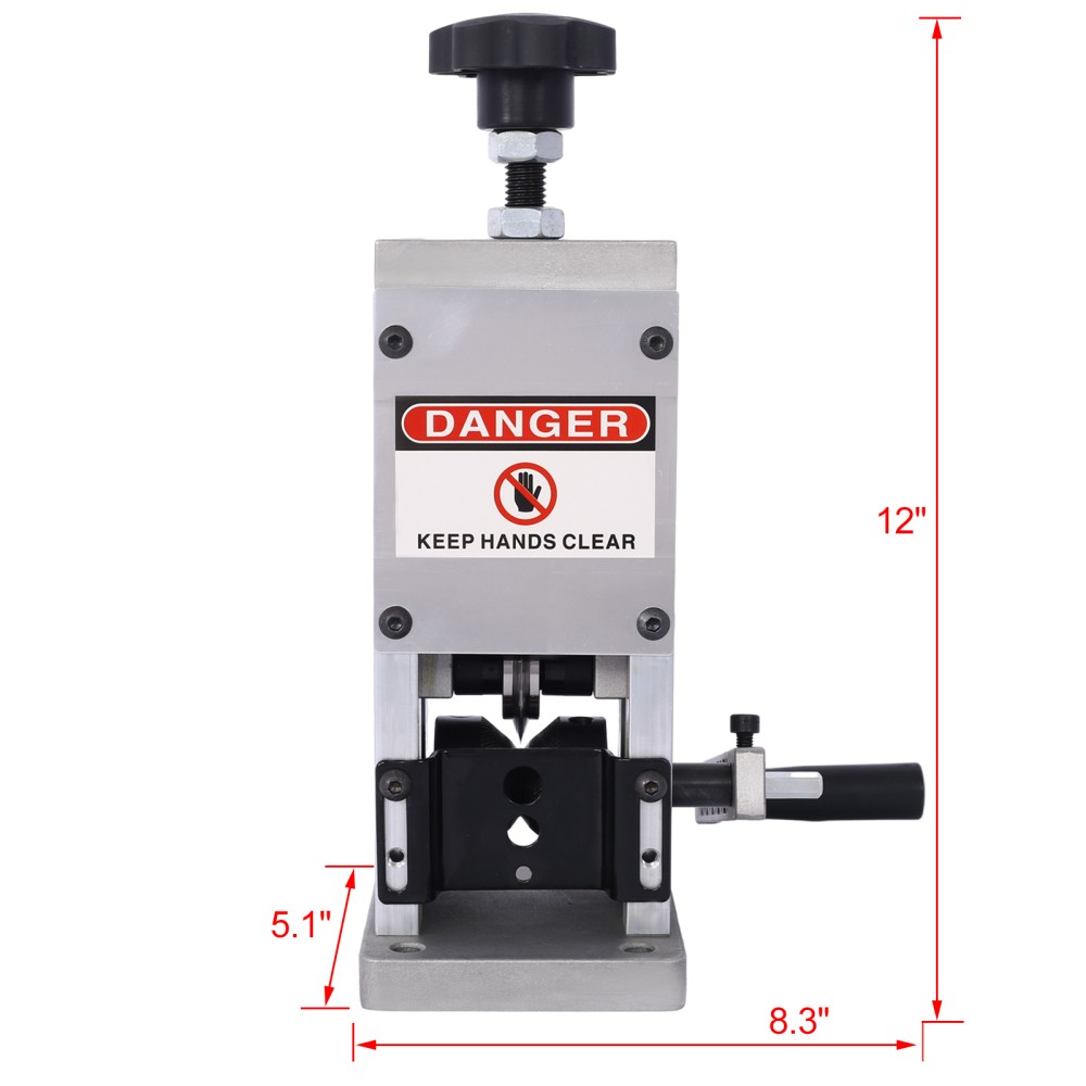 Manual Scrap Wire Stripping Machine for Efficient Wire Recycling, 0.06-0.98 inch