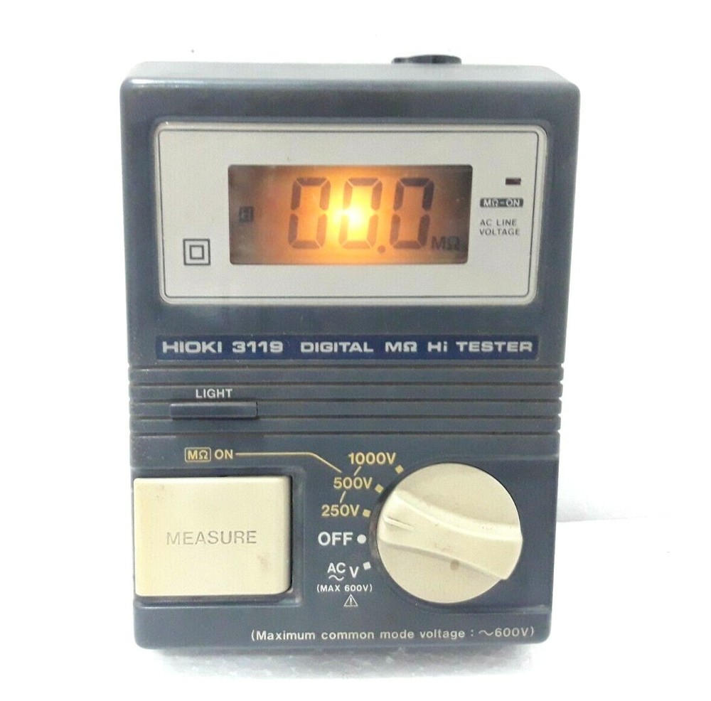 Hioki 3119 digital milliohm Hi Tester
