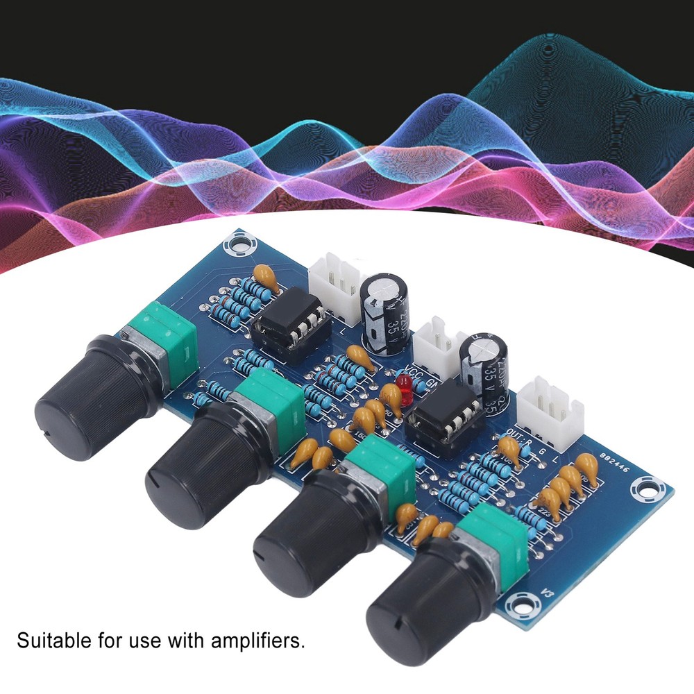 Preamp Module Preamplifier Board For Digital Amplifier DC 12V-24V.