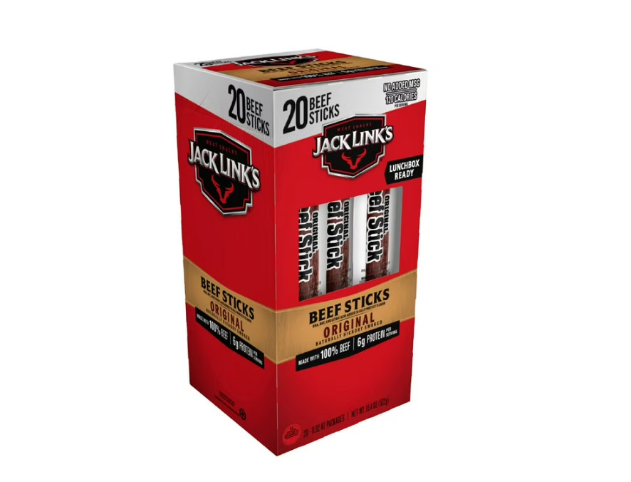 Jack Link's Original Beef Sticks, 0.92 oz., 20 pk.