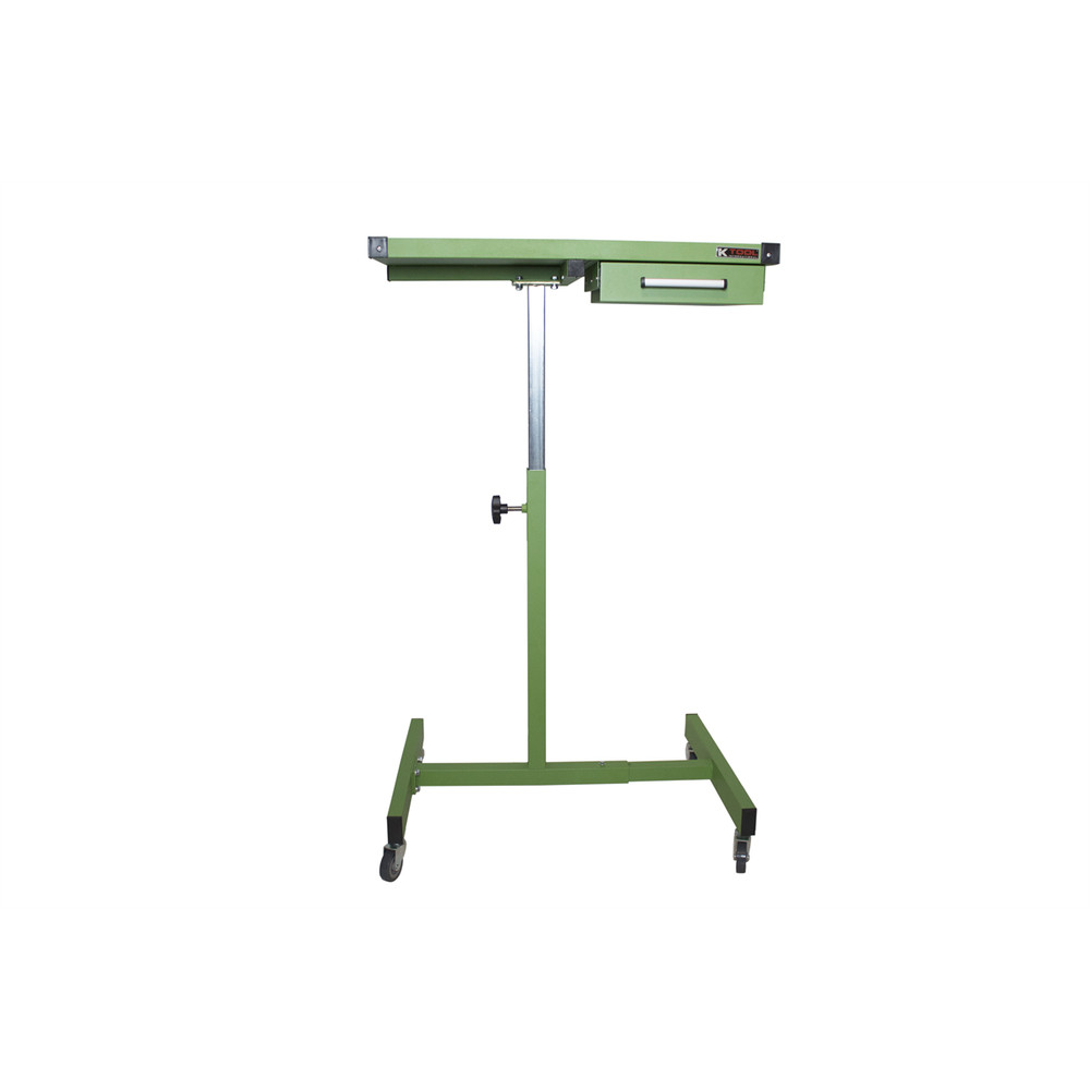 K Tool 75108 Adjustable Worktable with Drawer & Casters