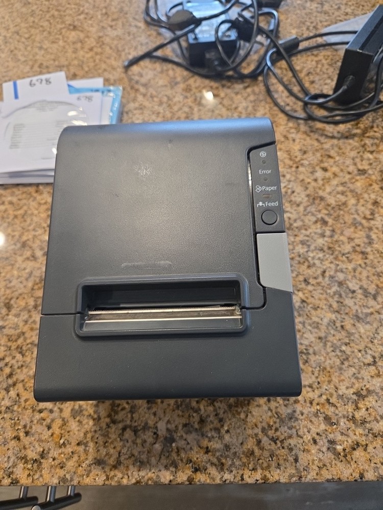 Epson M244A USB Thermal Receipt Printer No Power Adapter