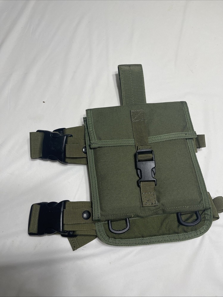 S.O.TECH drop leg platform for sniper REMOVABLE AMMUNITION CARRIER olive Green