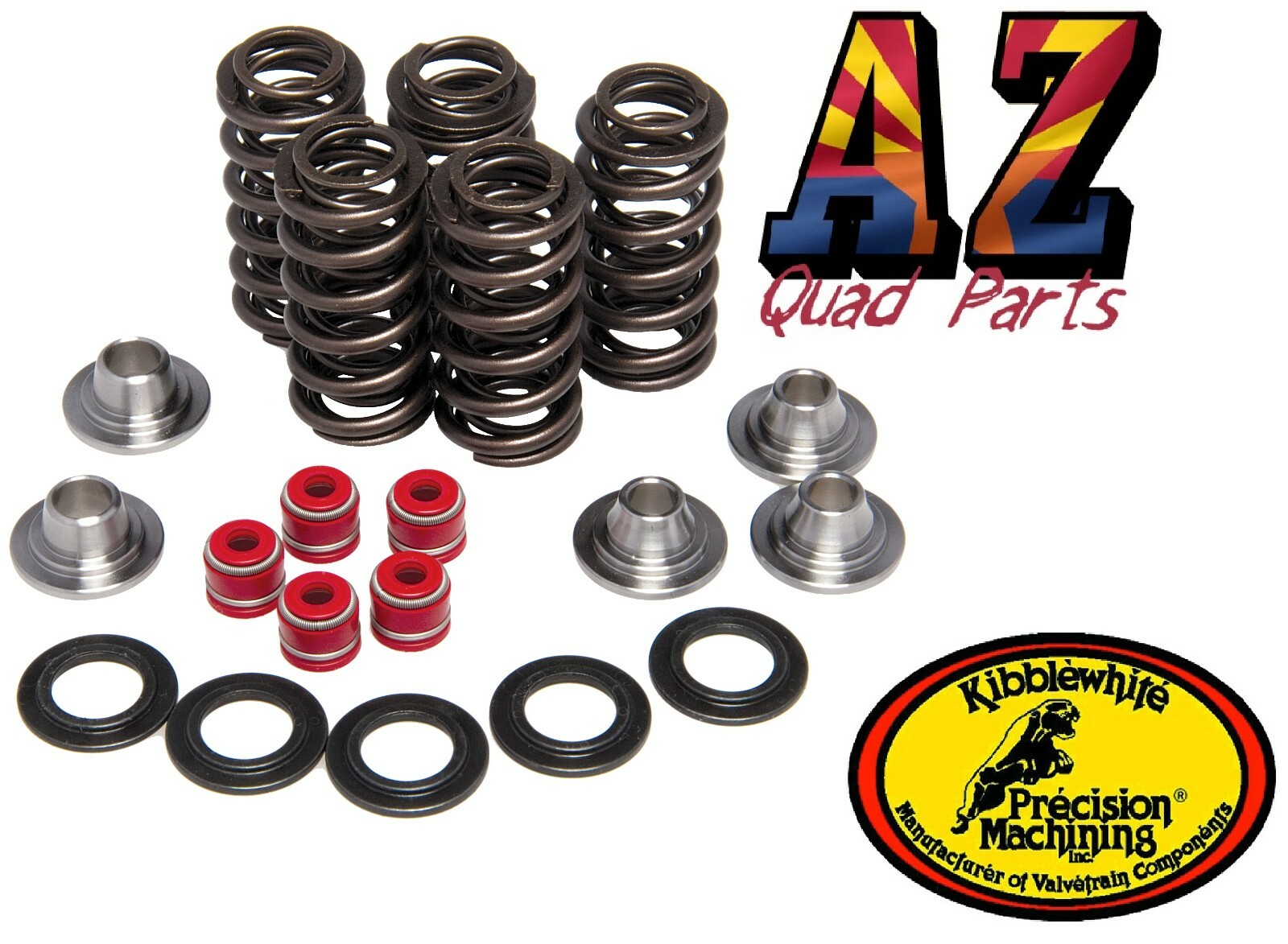 Yamaha Raptor 660 660R Kibblewhite Race Titanium Valves Springs Seals Kit