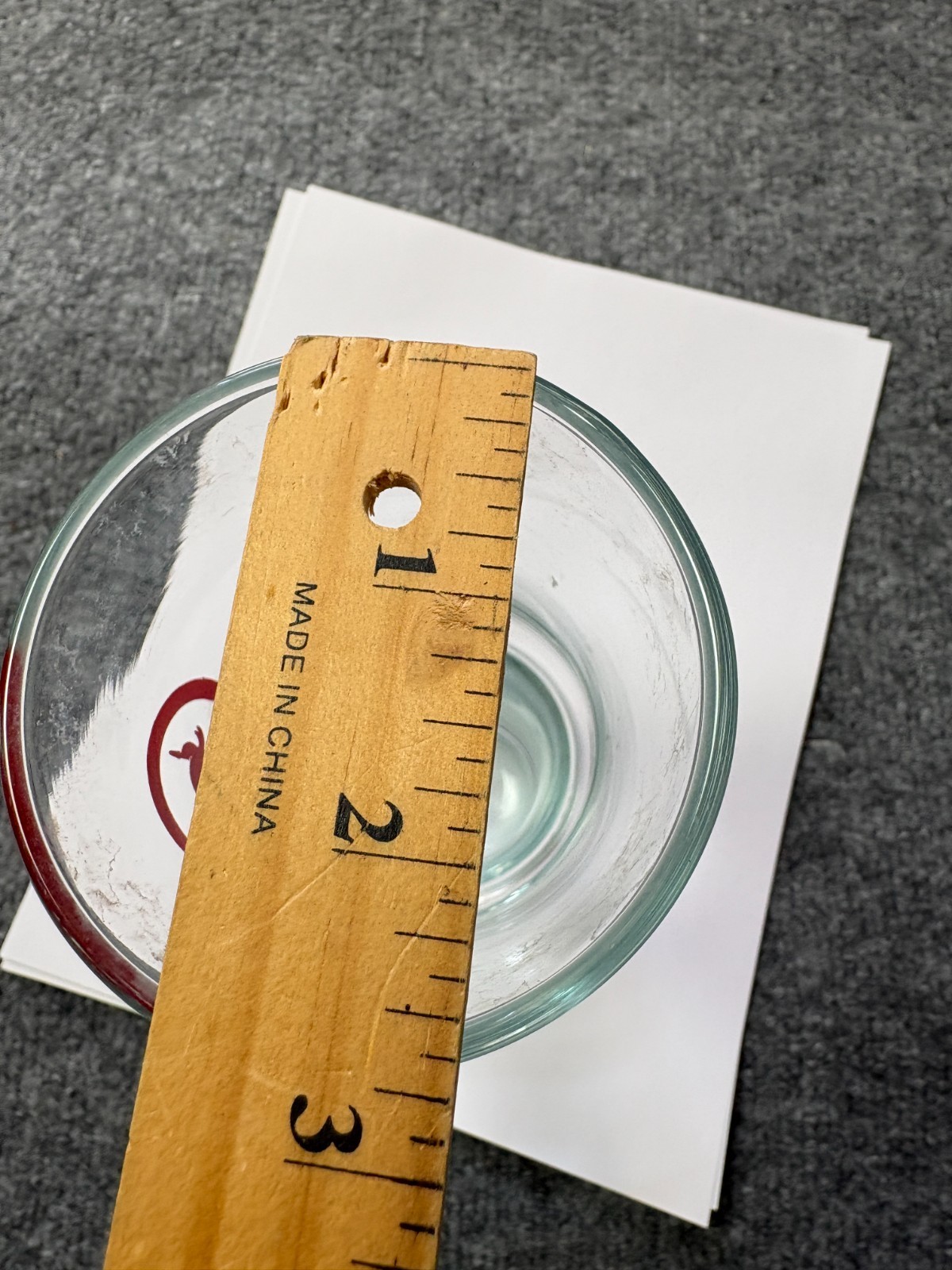 Vintage Harris Imperial House Tall Glass from South Florida Rare Souvenir Vase