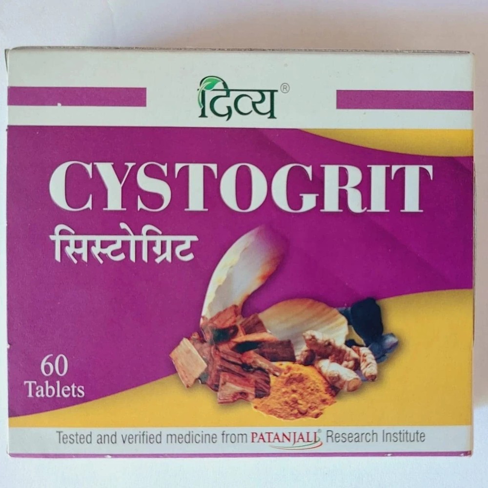 Divya Cystogrit 60 Tablets Long Exp.