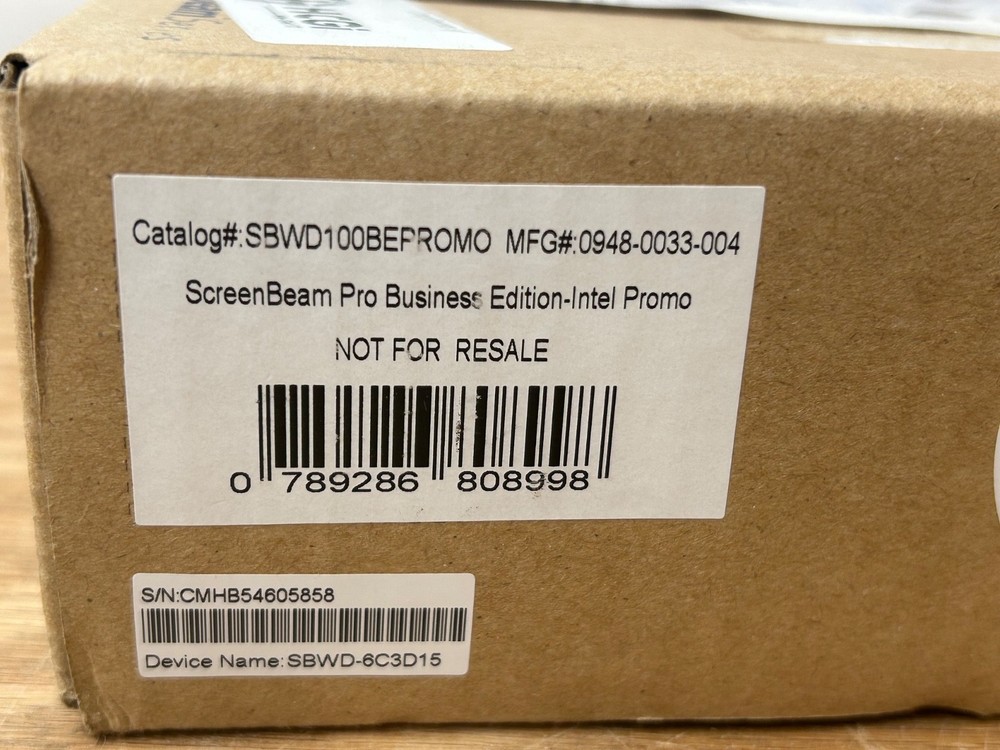 ACTIONTEC ScreenBeam Pro Business Edition Wireless Display Receiver SBWD100B