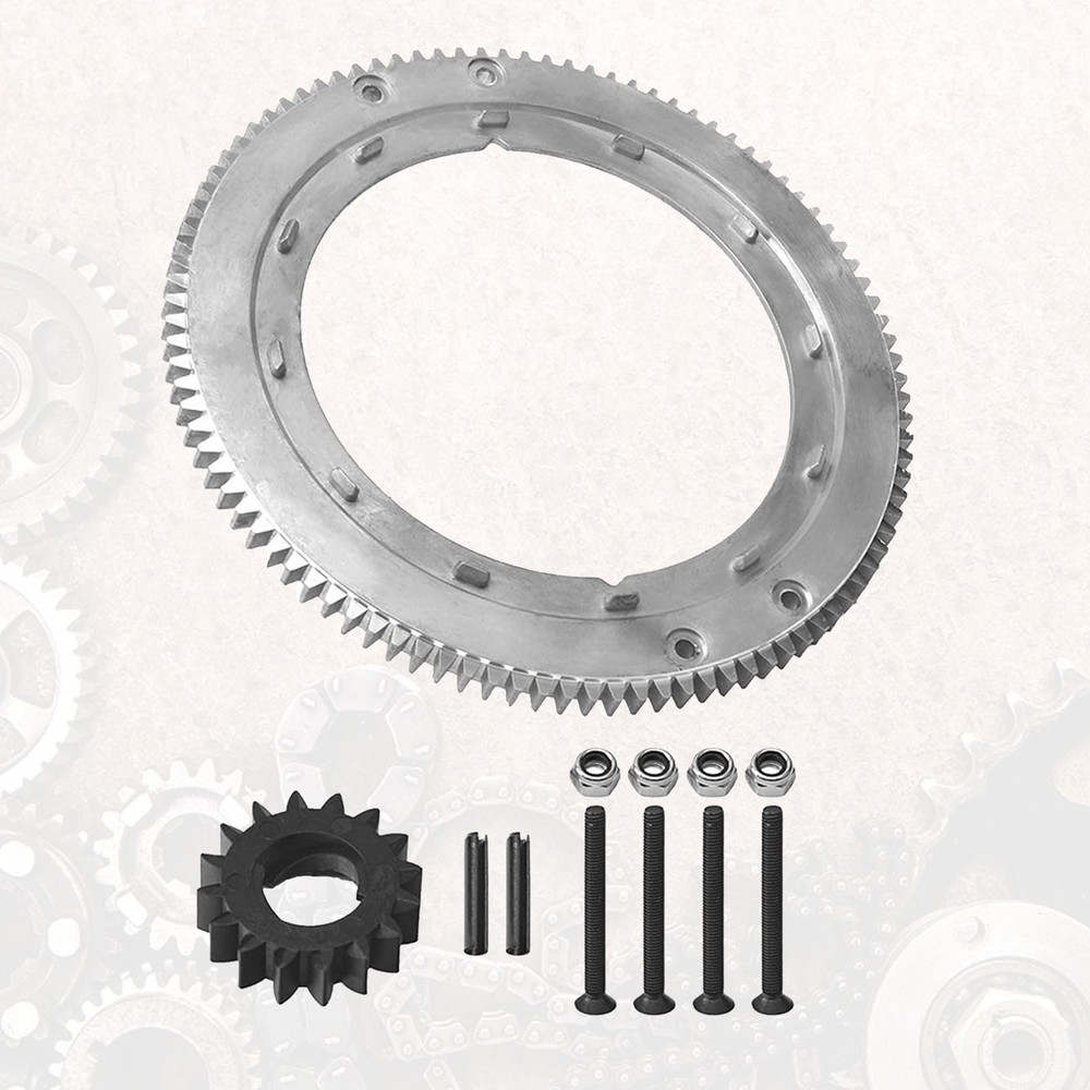 1 Set Flywheel Ring Gear for Briggs & Stratton 19G412-1180-E2 Misc Tool