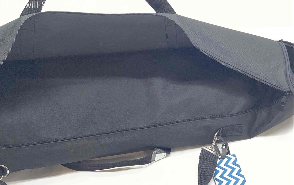 Matisse Black Musical Instruments Artistic Solid Fabric Shoulder Strap Case