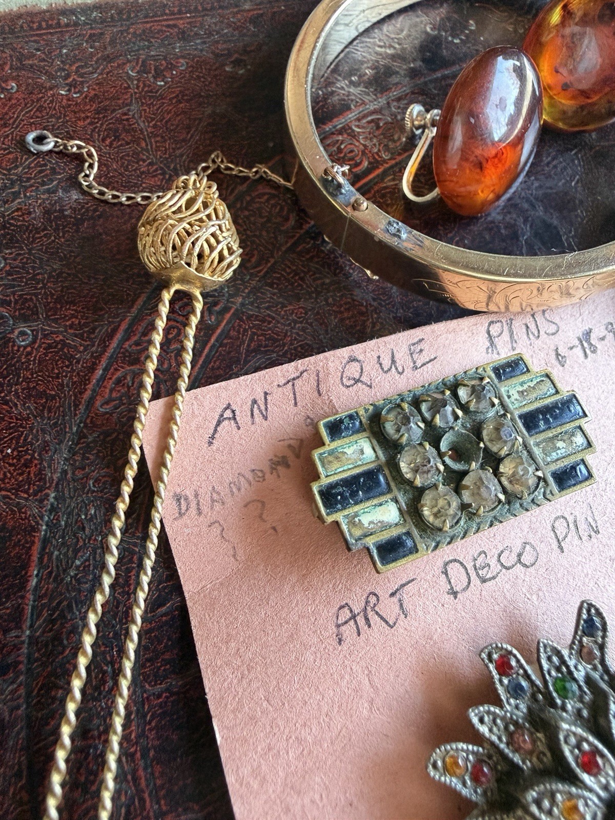 Victorian To Vintage Jewelry Lot Gold Filled And Sterling Some For Repair Craft