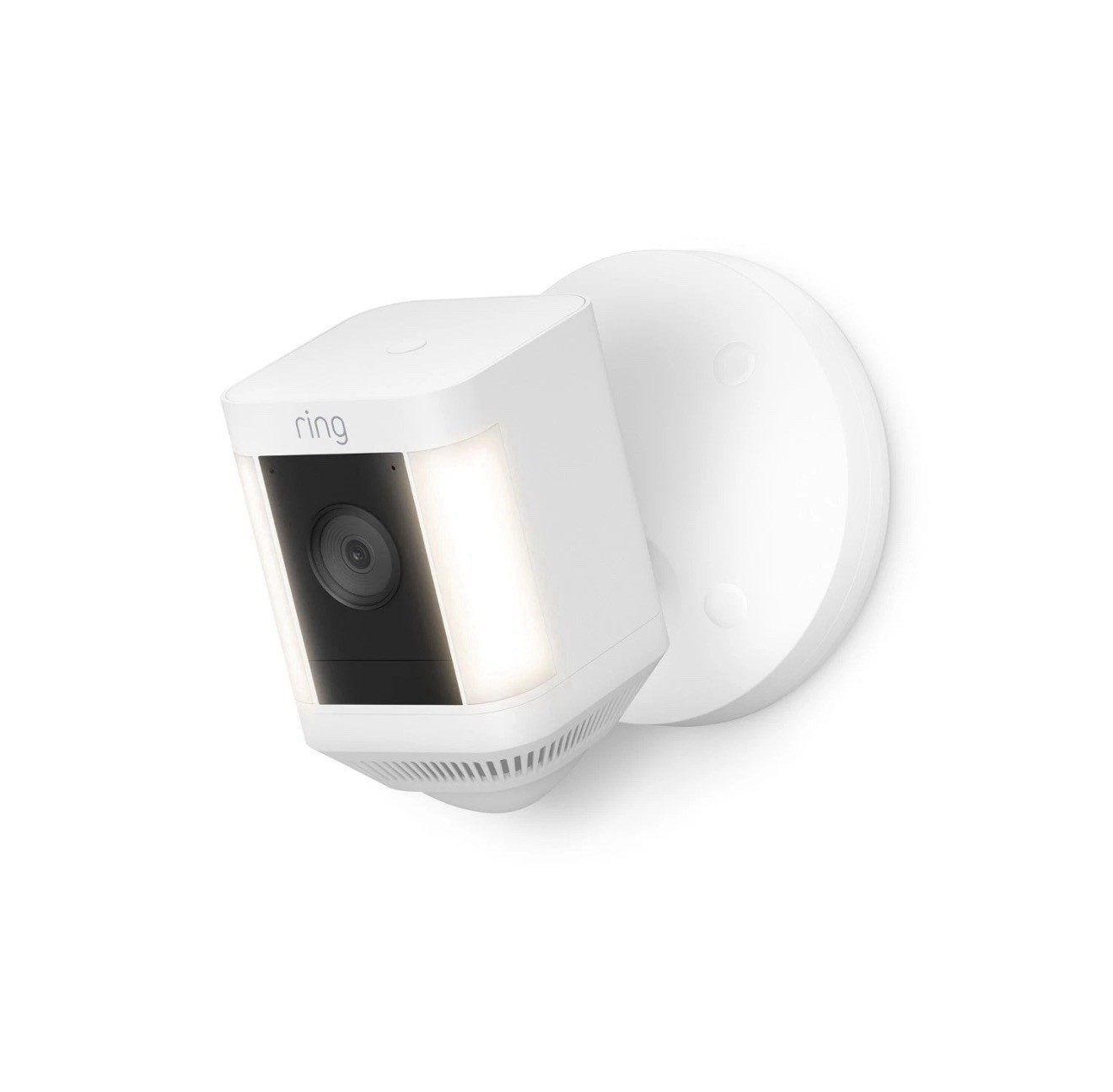 Ring Spotlight Cam Plus, Battery - White