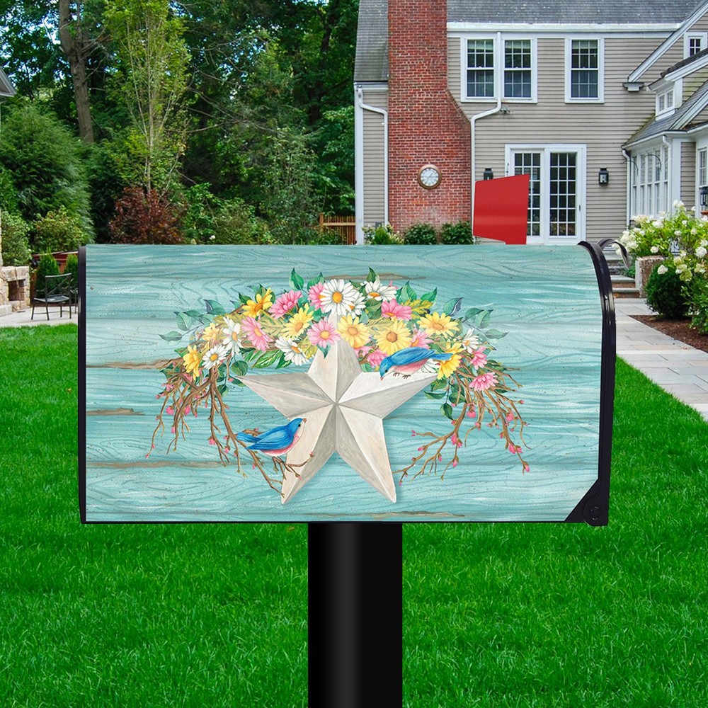 Briarwood Lane Spring Barnstar Primitive Mailbox Cover