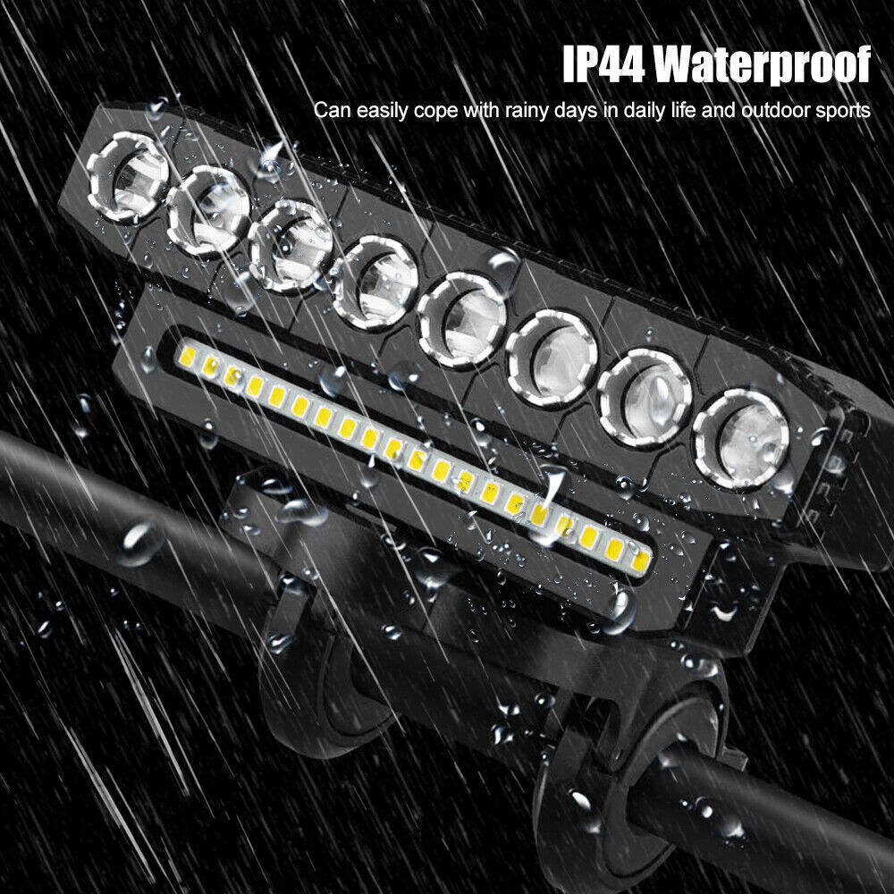 Bicycle Front Headlight Super Bright LED Bike Light USB Rechargeable Waterproof