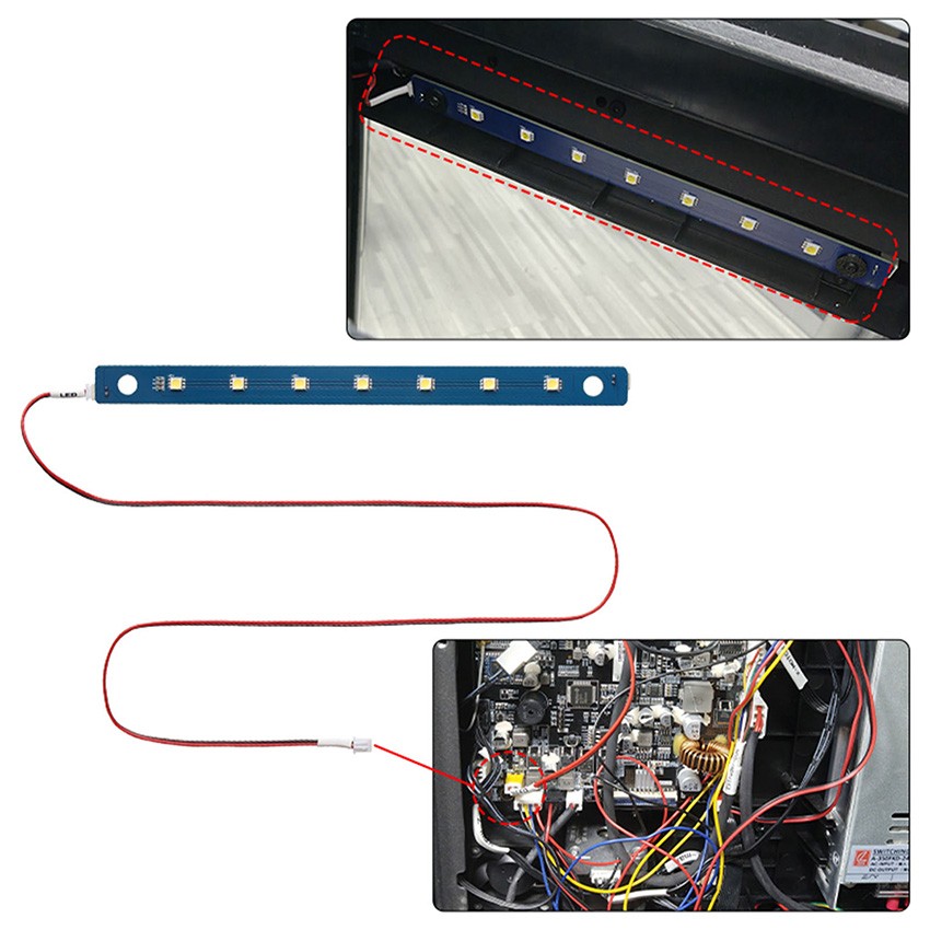 LED Light Strip Lighting Lamp Bar for FLASHFORGE Adventurer 5M Pro 3D Printer