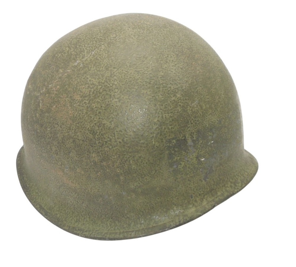 Reenactor WWII 29th Division Painted US Army M-1 Helmet Shell