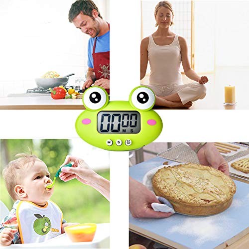 Kitchen Timer, Cute Cartoon Animal Countdown Timer, Digital Cooking Timer-qw