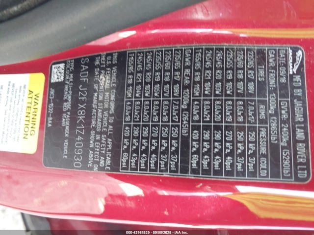 CONTROL PANEL OEM 18-19 JAGUAR E-PACE 1YR WRNTY