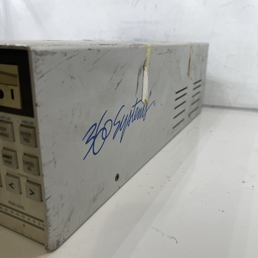 360 Systems DigiCart II Plus Model 2720 Hard Disk Random Access Recorder