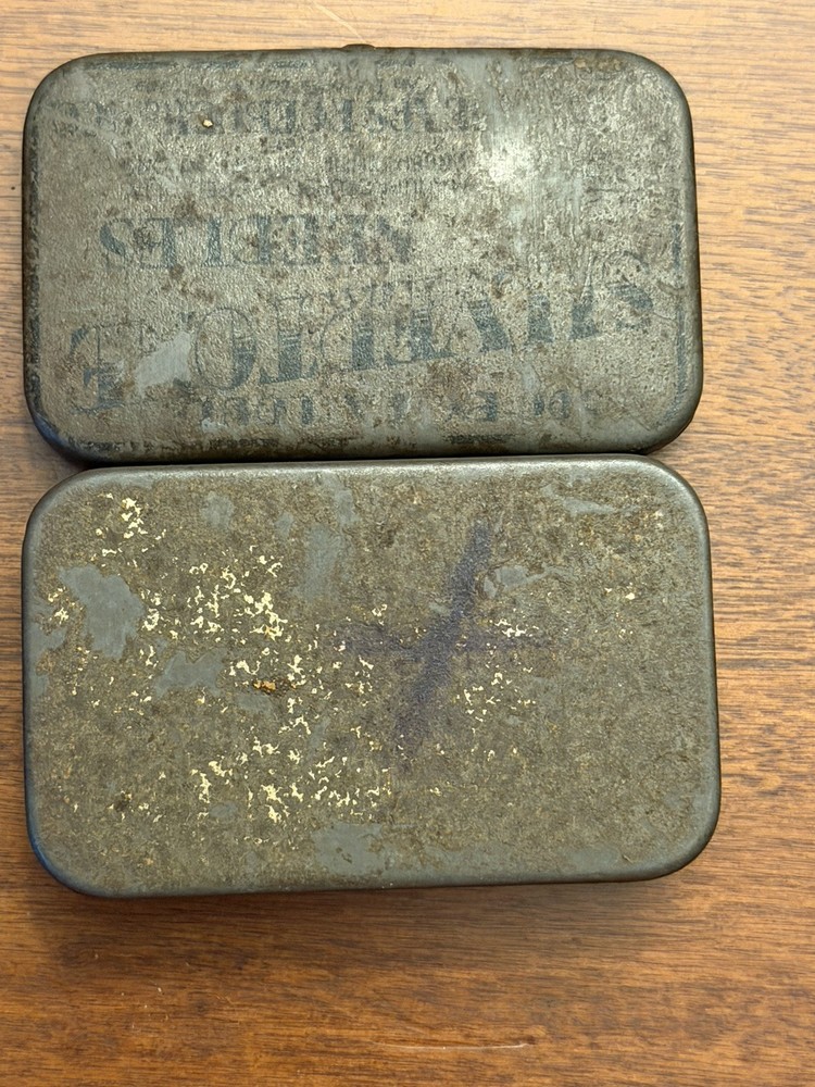 Antique Silvertone Phonograph Needles Tin by Sears Roebuck & Co.