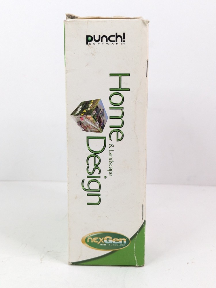 Punch Home & Landscape Design Suite PC DVD-ROM Software Complete Works
