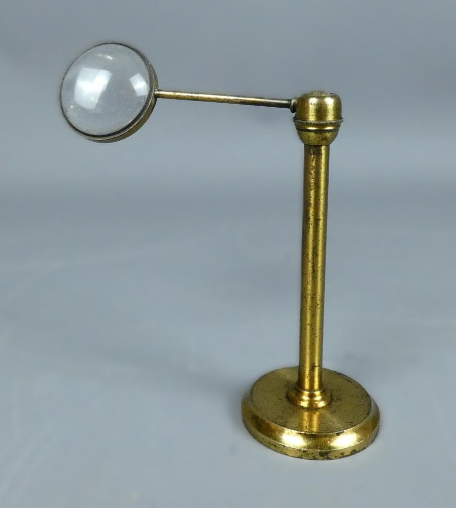 Vintage Bullseye Bench Condenser Microscope Accessory Scientific Optical #26070