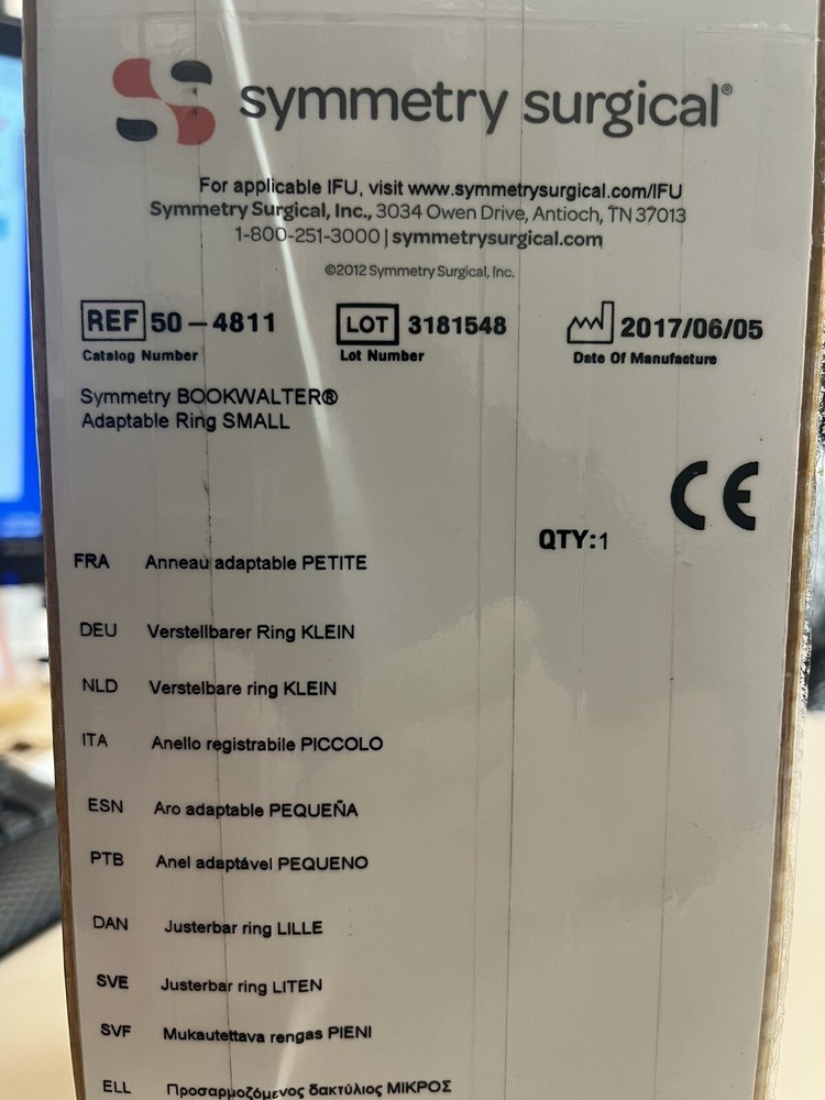 Codman 50-4811 Small Bookwalter Retractor Ring