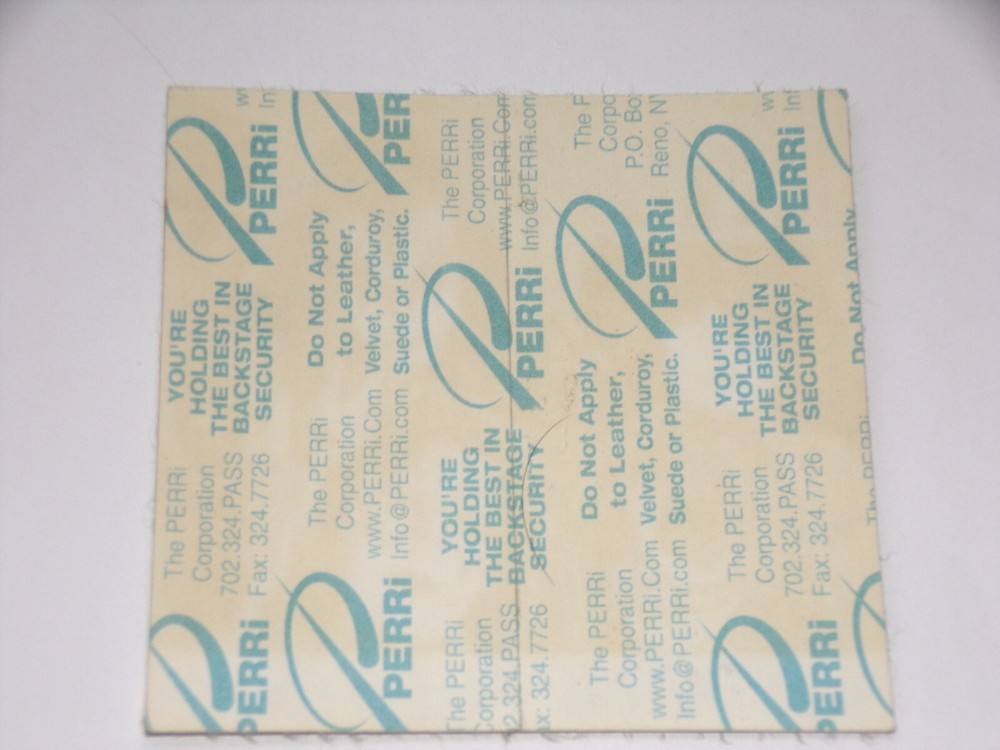 KISS vintage Satin Pass Reunion Concert Tour '96 MerchBooth Oct17 Detroit Auburn