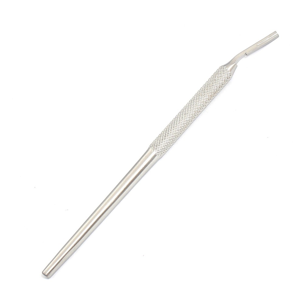 Round Pattern Scalpel Handle #3 Curved Surgical Crafts Veterinary Dental