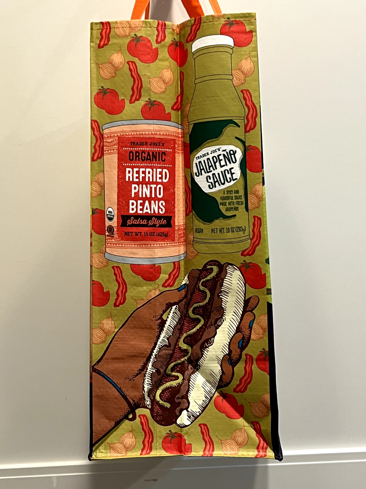 UPick 1 (42Choices) Trader Joe's ECO Reusable Shopping Grocery Gift Tote Bag NWT