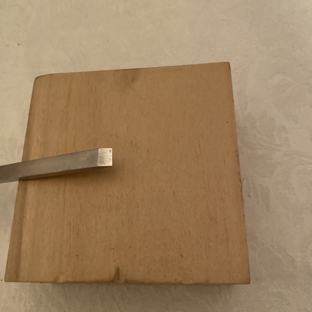 Straight Carving Chisel #1 8mm 1/4 Inch Sharp