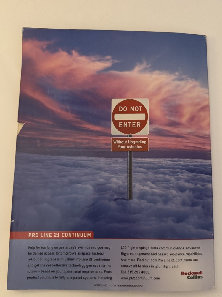 Flying Magazine December 2001 - Original