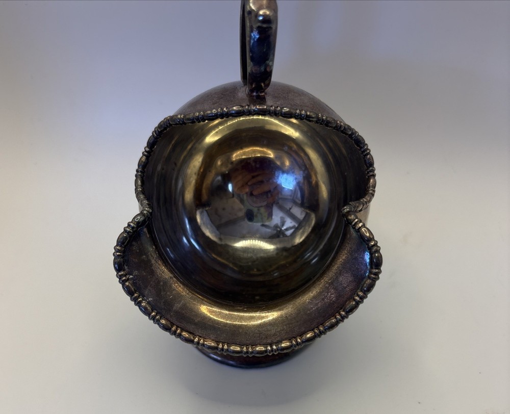 Vintage Silver-Plated Sugar Scuttle Made in Sheffield, England
