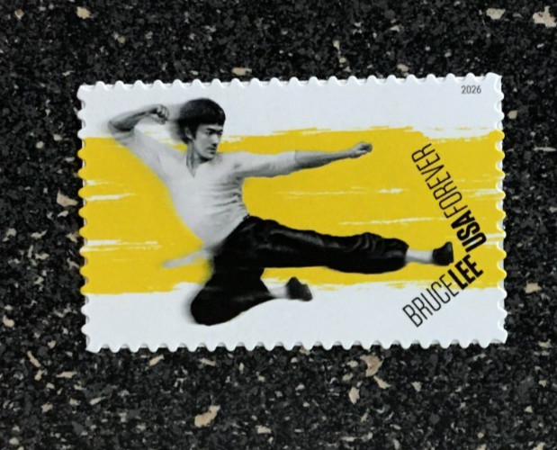 2026USA #6055 Forever Bruce Lee - Single Stamp  mint