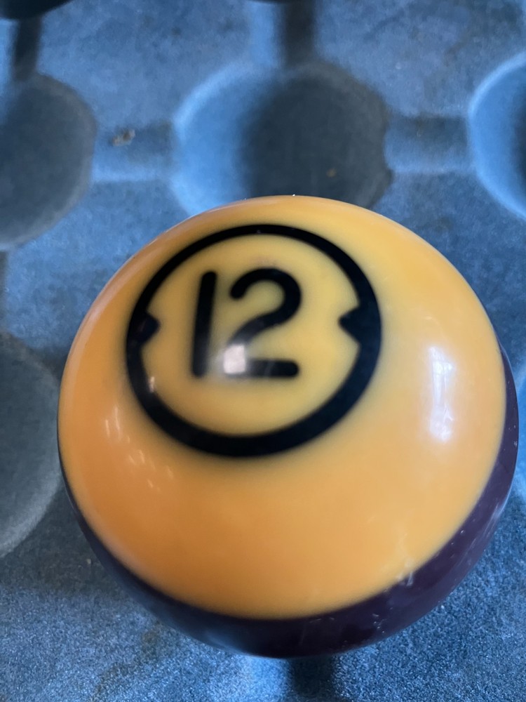 Brunswick Centennial Pool Billiard Pocket Ball #12 Replacement