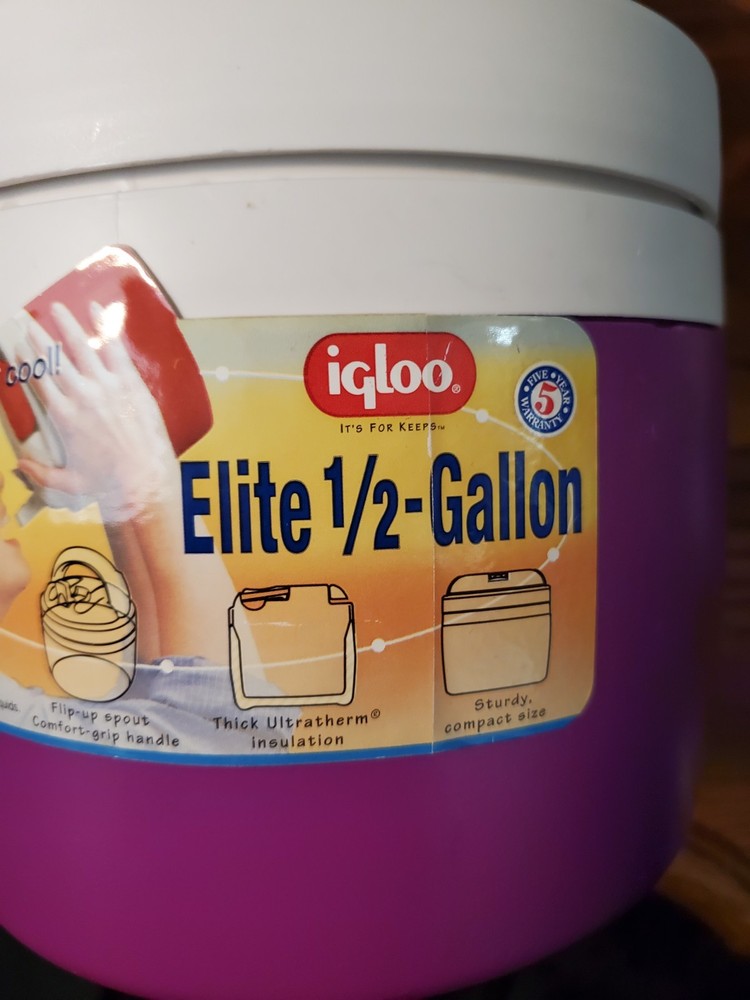Igloo elite 1/2 gallon cooler jug g4