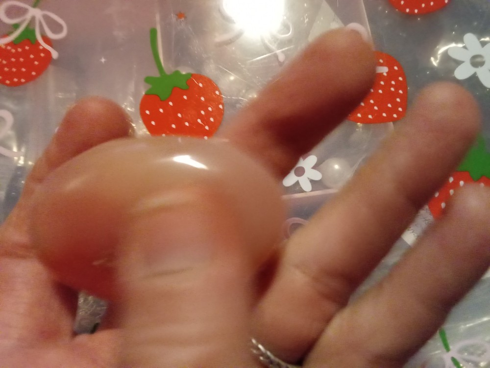 2 Piece Hand Exercise Fidget Natural Palm/Sphere